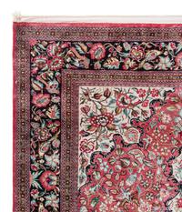 A Qum Silk Rug