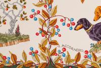 Four Designer Scarves: Two Hermès, Two Gucci