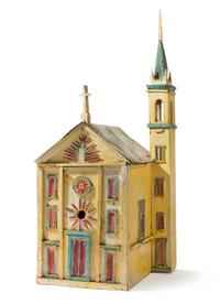 Aldobrando "Aldo" Piacenza, (American, 1888-1976), Birdhouse Church