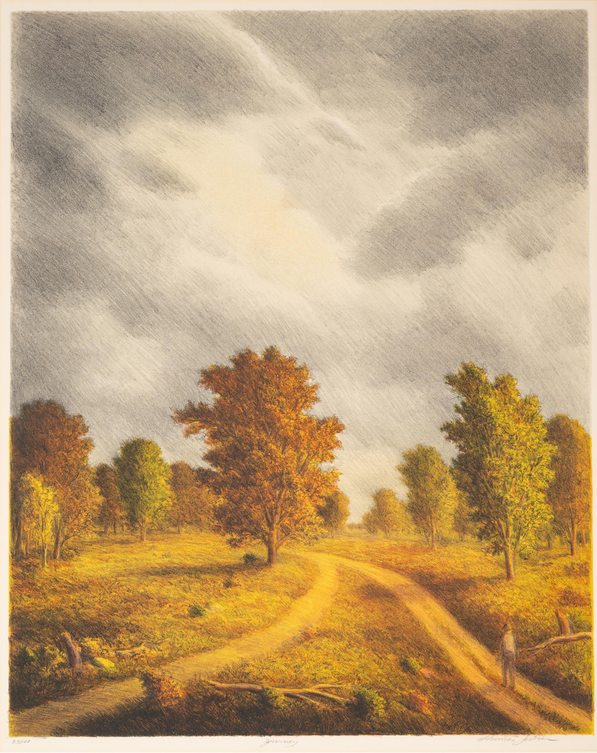 Group of Three Serigraphs by Thomas Locker (American, 1937-2012)