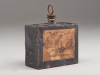 [CIVIL WAR -- Medicine]. Government issued whiskey tin.