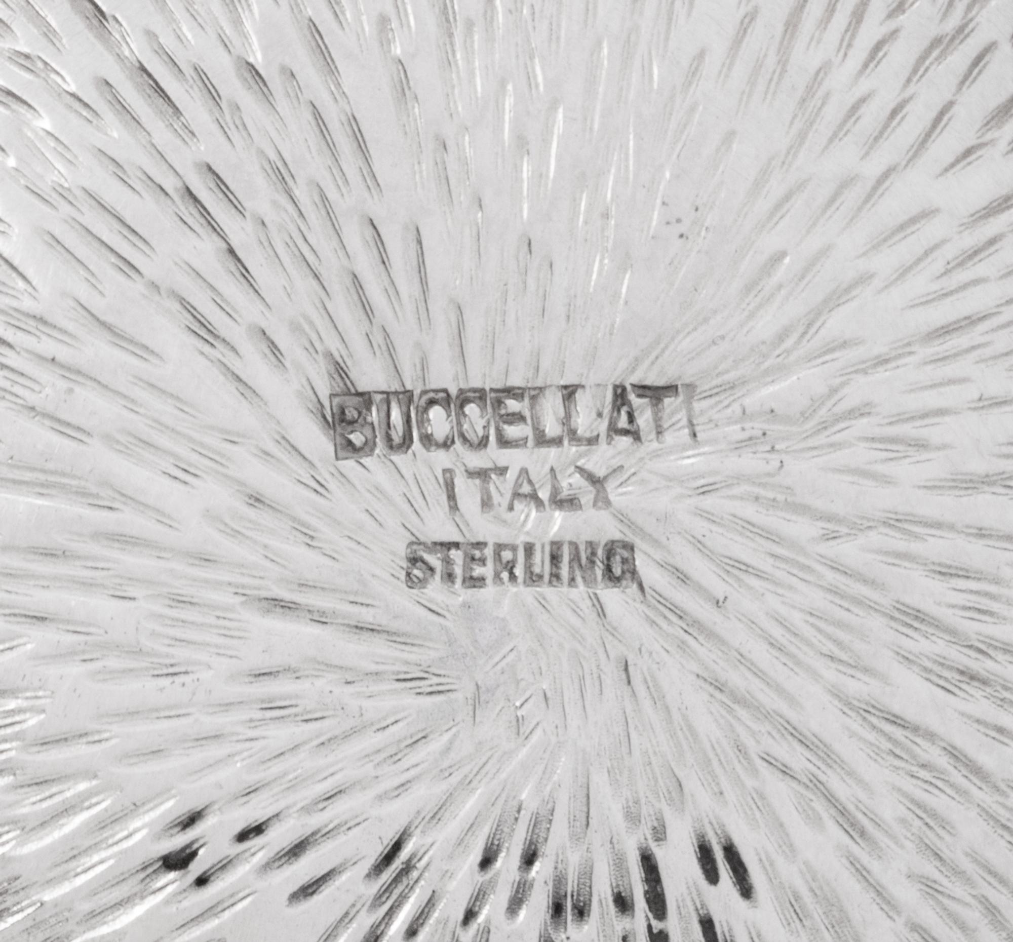 A Buccellati Silver Covered Mushroom Form Sugar Bowl