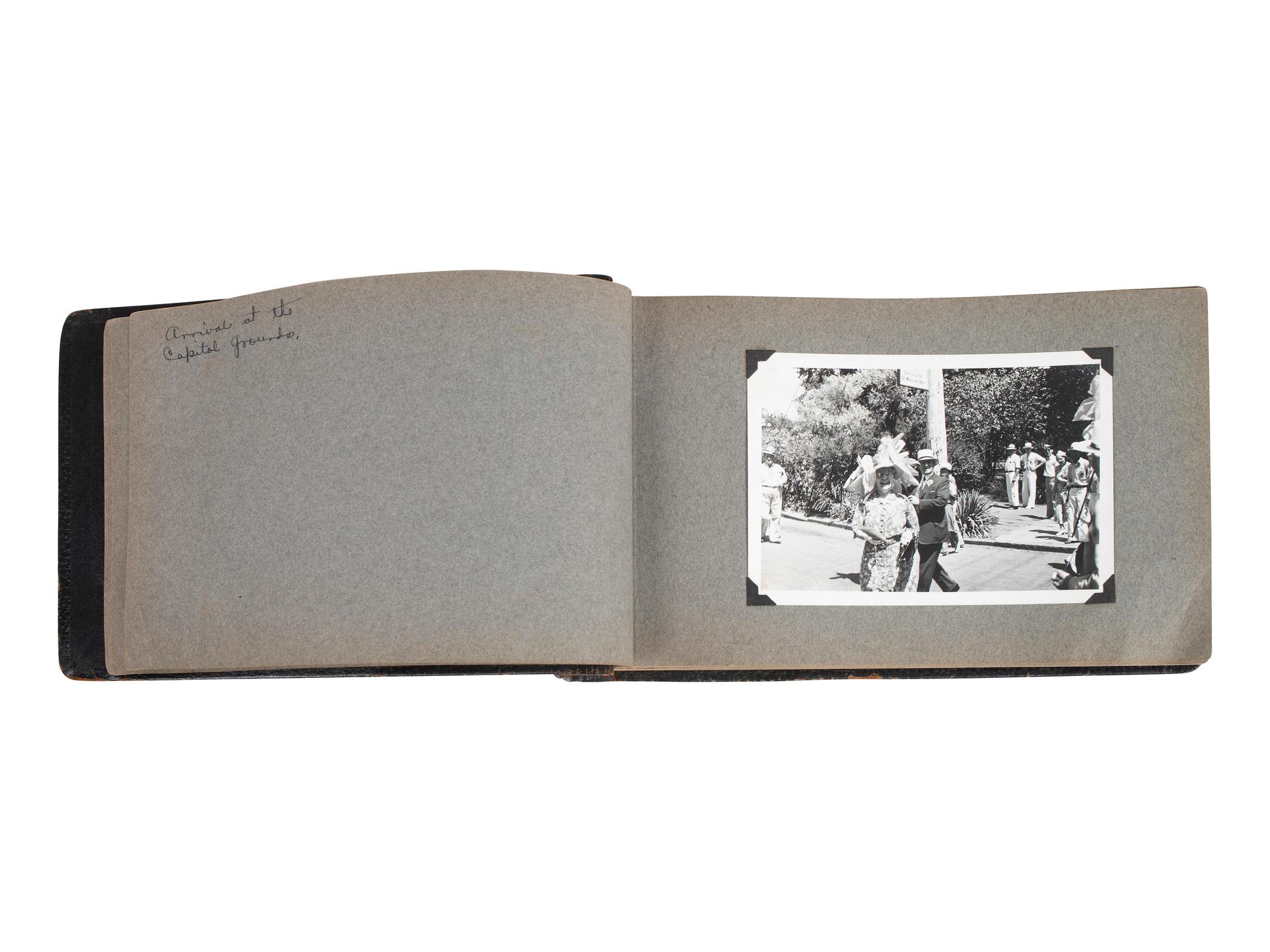 [POLITICS - 1936 ELECTION]. [LANDON, Alfred "Alf" (1887-1987)]. Photographic album from an Alf Landon Parade.