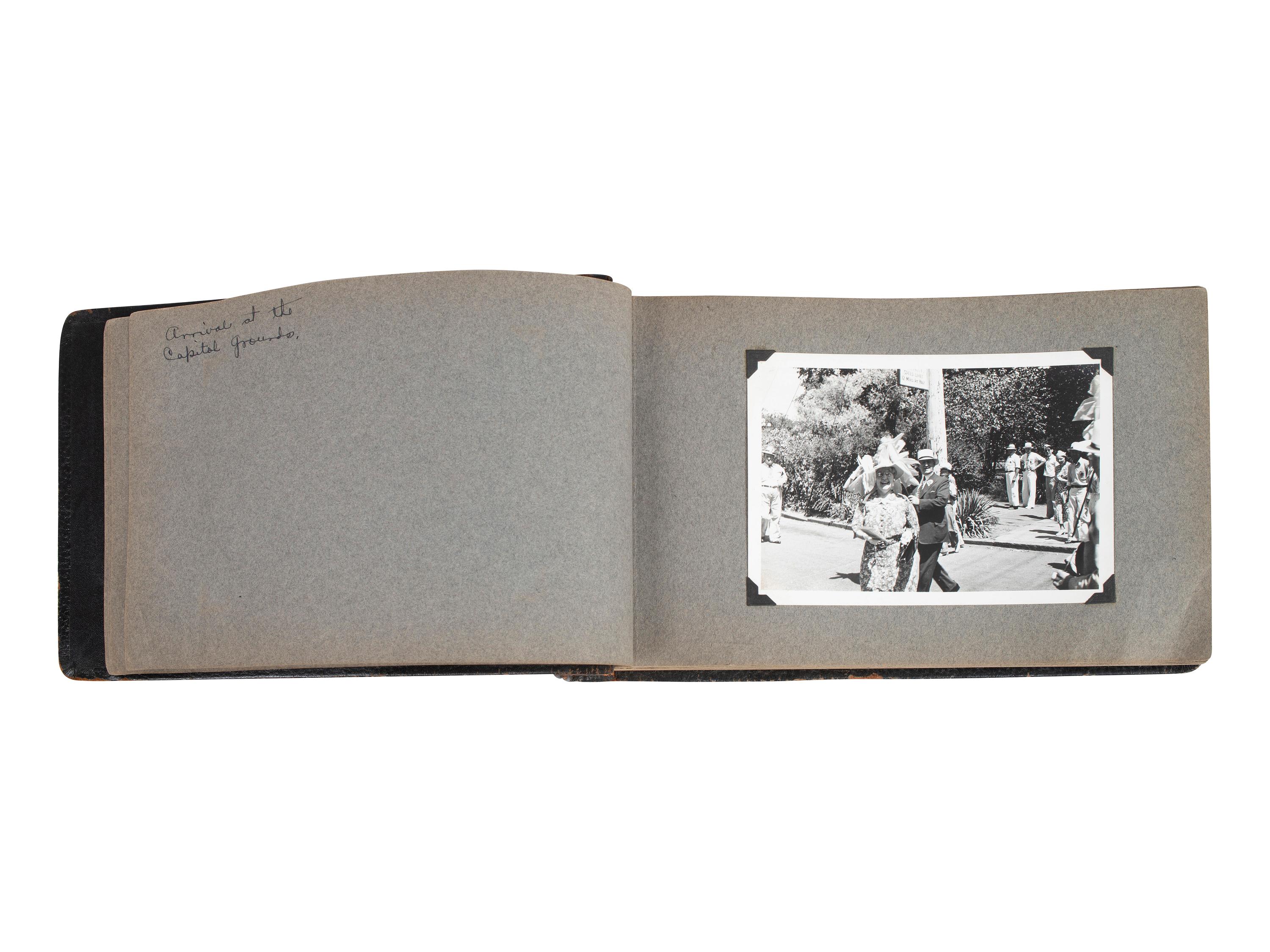 [POLITICS - 1936 ELECTION]. [LANDON, Alfred "Alf" (1887-1987)]. Photographic album from an Alf Landon Parade.