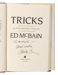 HUNTER, Evan (“Ed McBain”) (1926-2005). A group of 23 works by Hunter from the 87th Precinct Novels series, MOST FIRST EDITIONS, MANY SIGNED, comprising: