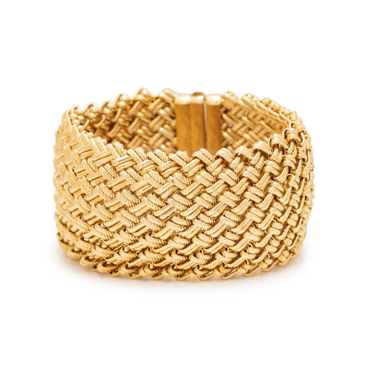 YELLOW GOLD BRACELET