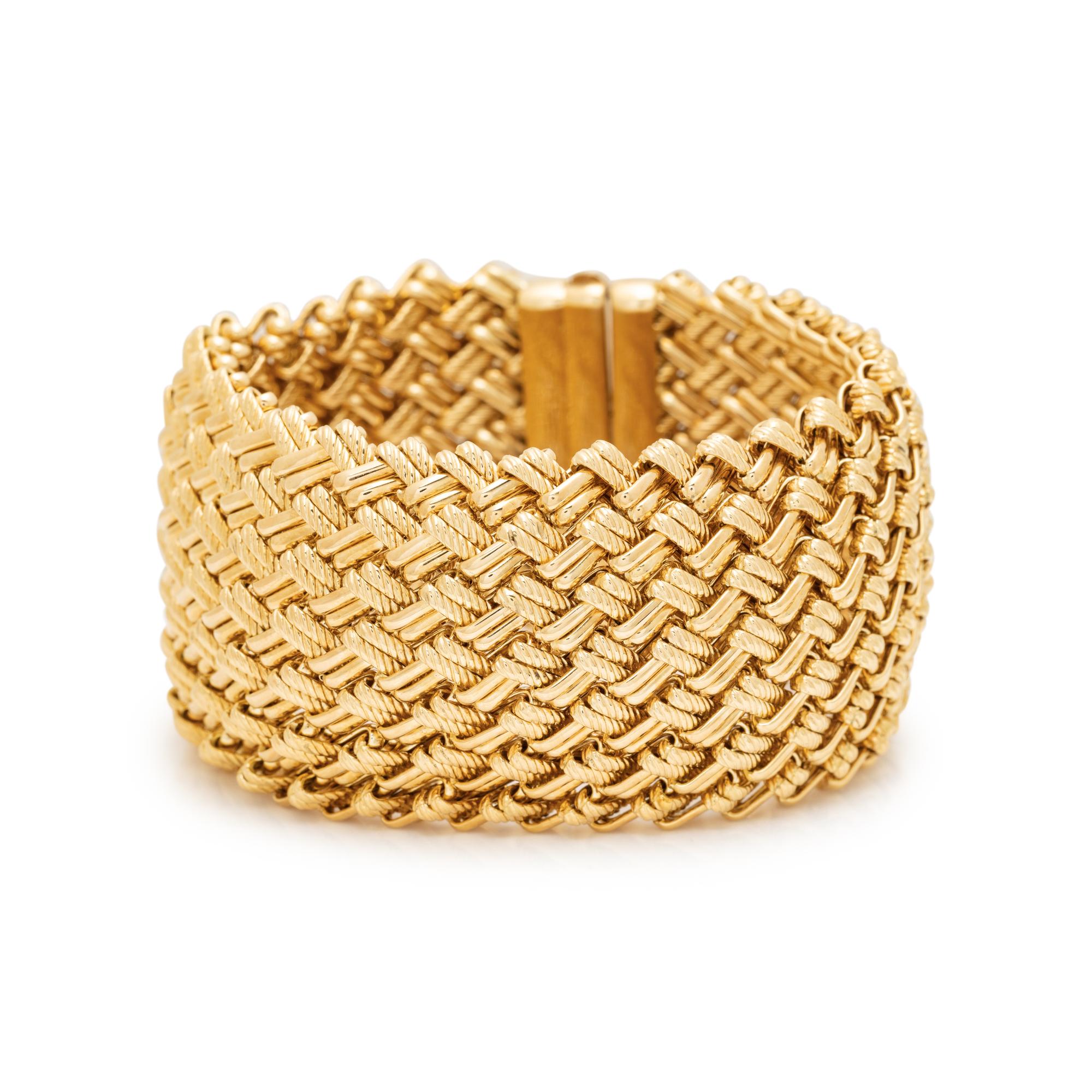 YELLOW GOLD BRACELET