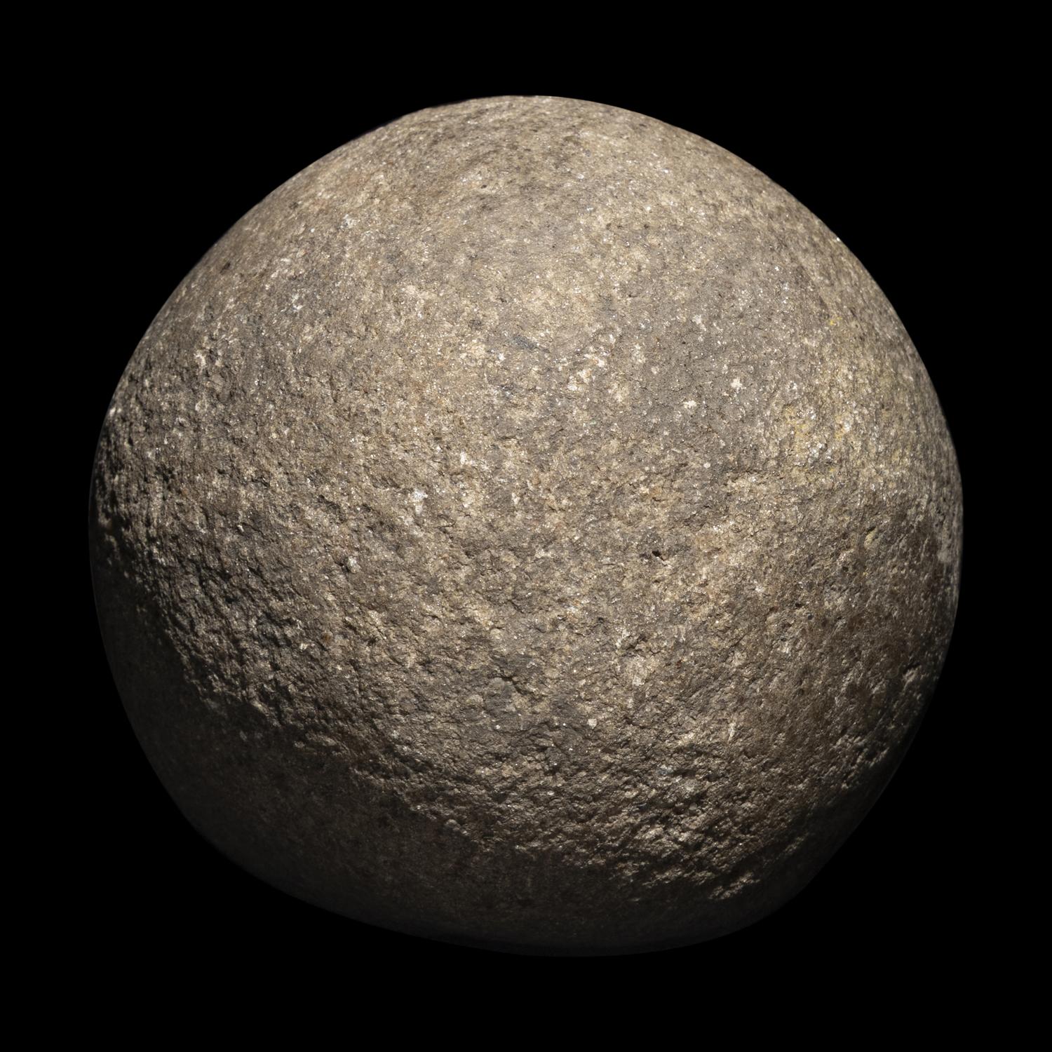 A Neolithic Stone Crushing Sphere