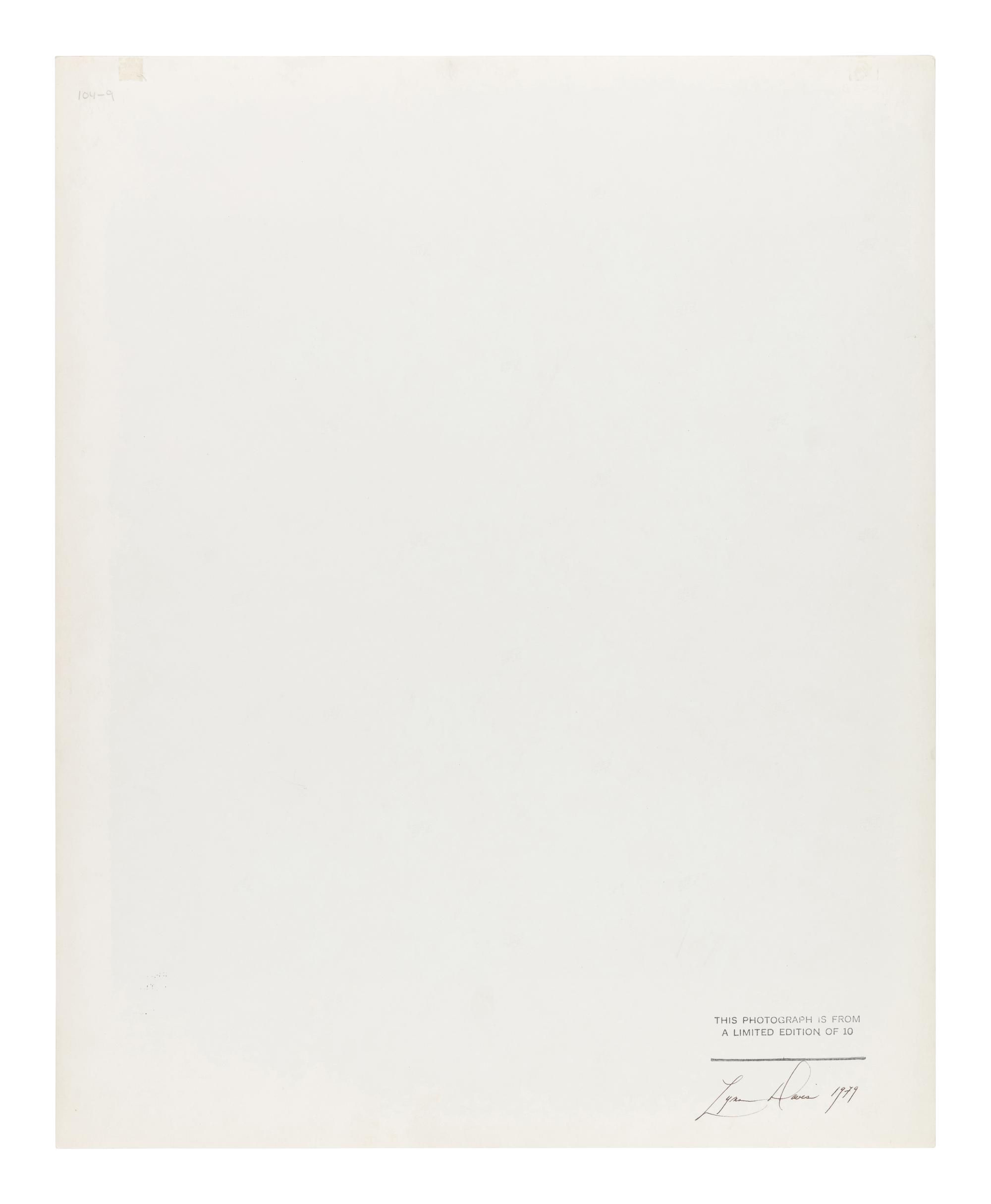Lynn Davis (born 1944) Untitled (Male nude studies), 1979