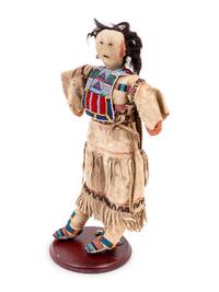 Apsáalooke (Crow) Beaded Doll