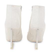 Maison Margiela Alligator Embossed Leather Boots, 2000s
