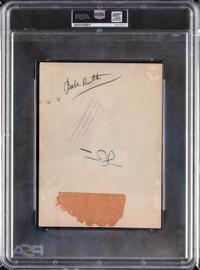 An Original Circa 1920s Babe Ruth Type Three World Wide News Photograph (PSA)