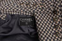 Chanel Tweed Checked Jacket, 1990's