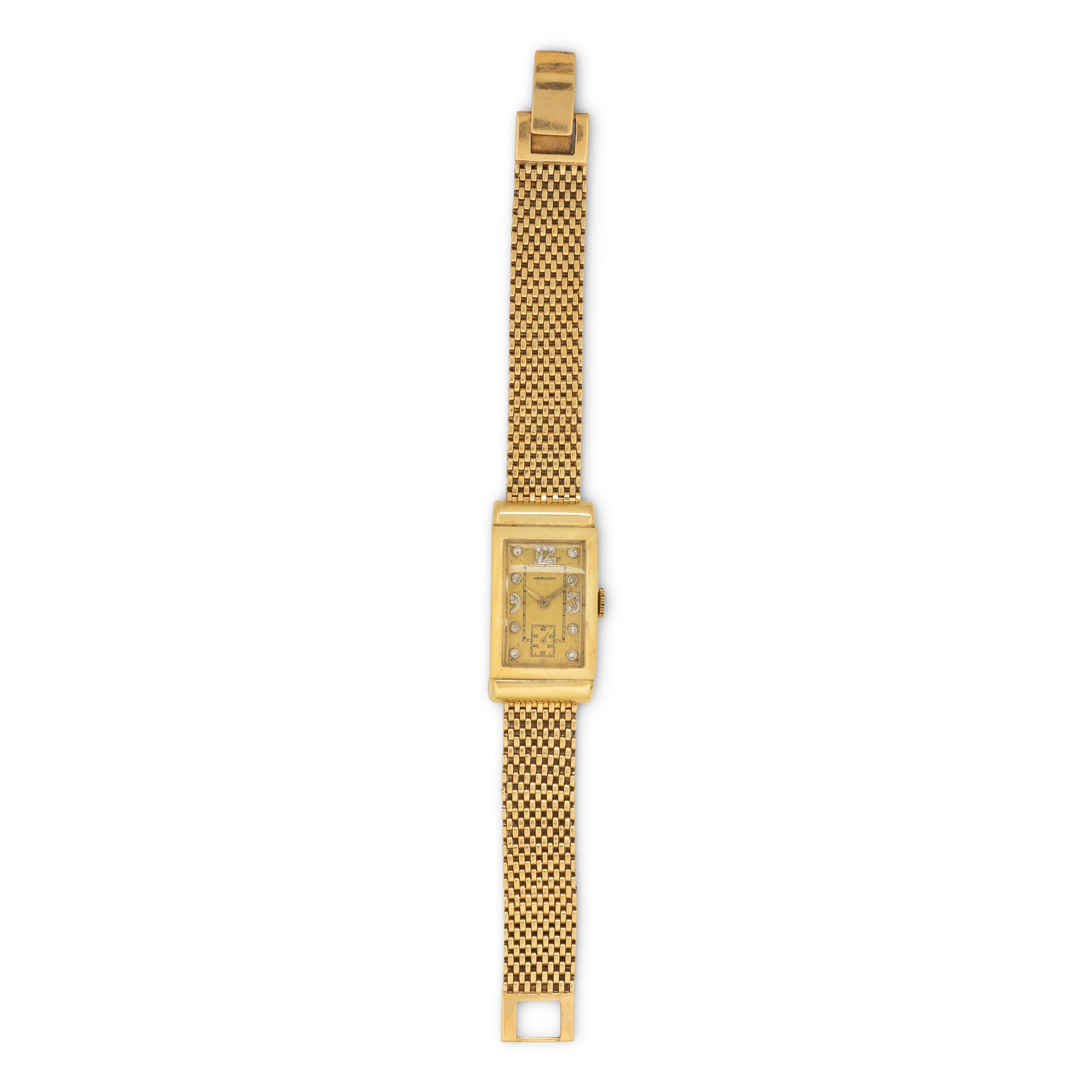 Hamilton, 14K Yellow Gold Watch