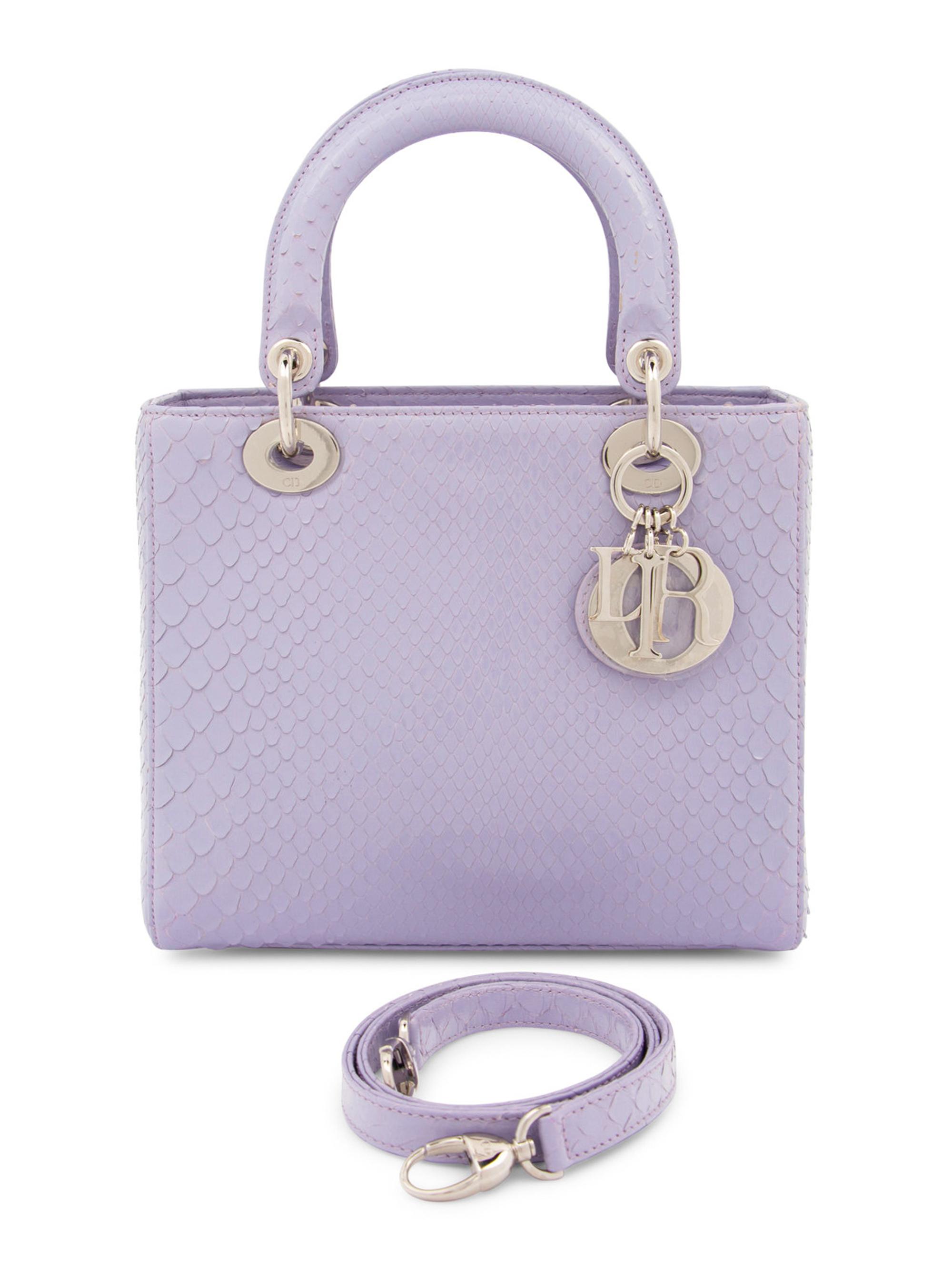 Christian Dior Purple Python Small Lady Dior Bag, 2012