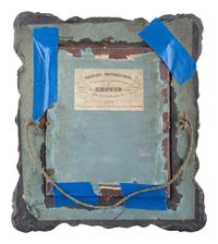 [EARLY PHOTOGRAPHY]. French half plate daguerreotype of a possible mixed race family housed in a wall frame. Lyon, n.d.