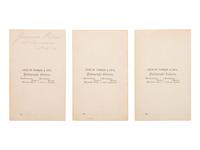 [TEXAS]. A group of 8 outdoor views of Brownsville-Matamoros, incl. 3 by Louis De PLANQUE.