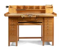 Jesse Monongya's Primary Personal Work Bench and Stool