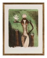 Mujer en lila , 1969