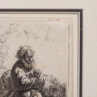 Saint Jerome Kneeling in Prayer, Looking Down