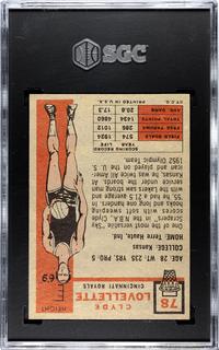 A Group of 1957 Topps Hall of Fame Rookie Basketball Cards