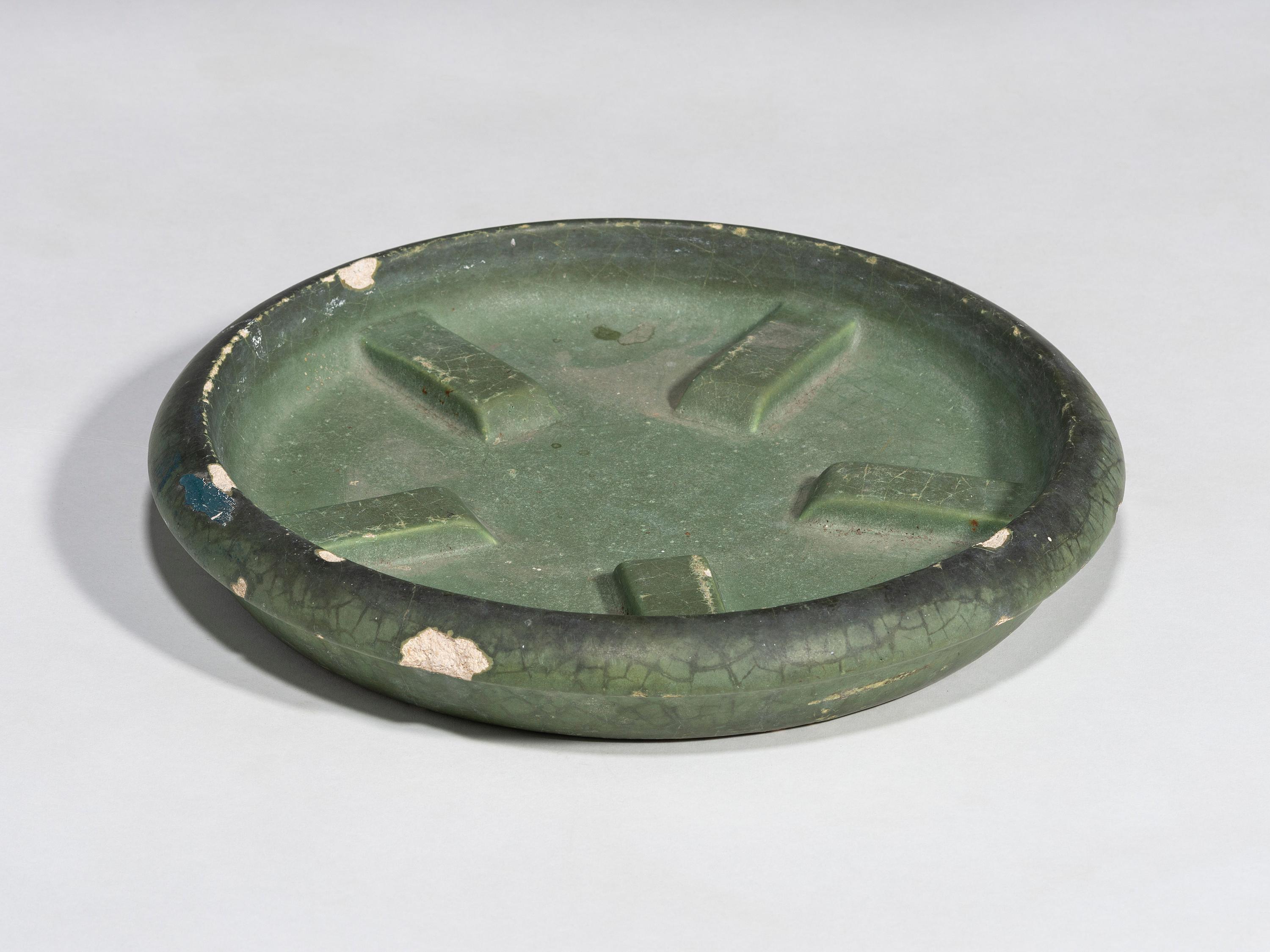Two Matte Glazed Architectural Jardinières, 1905