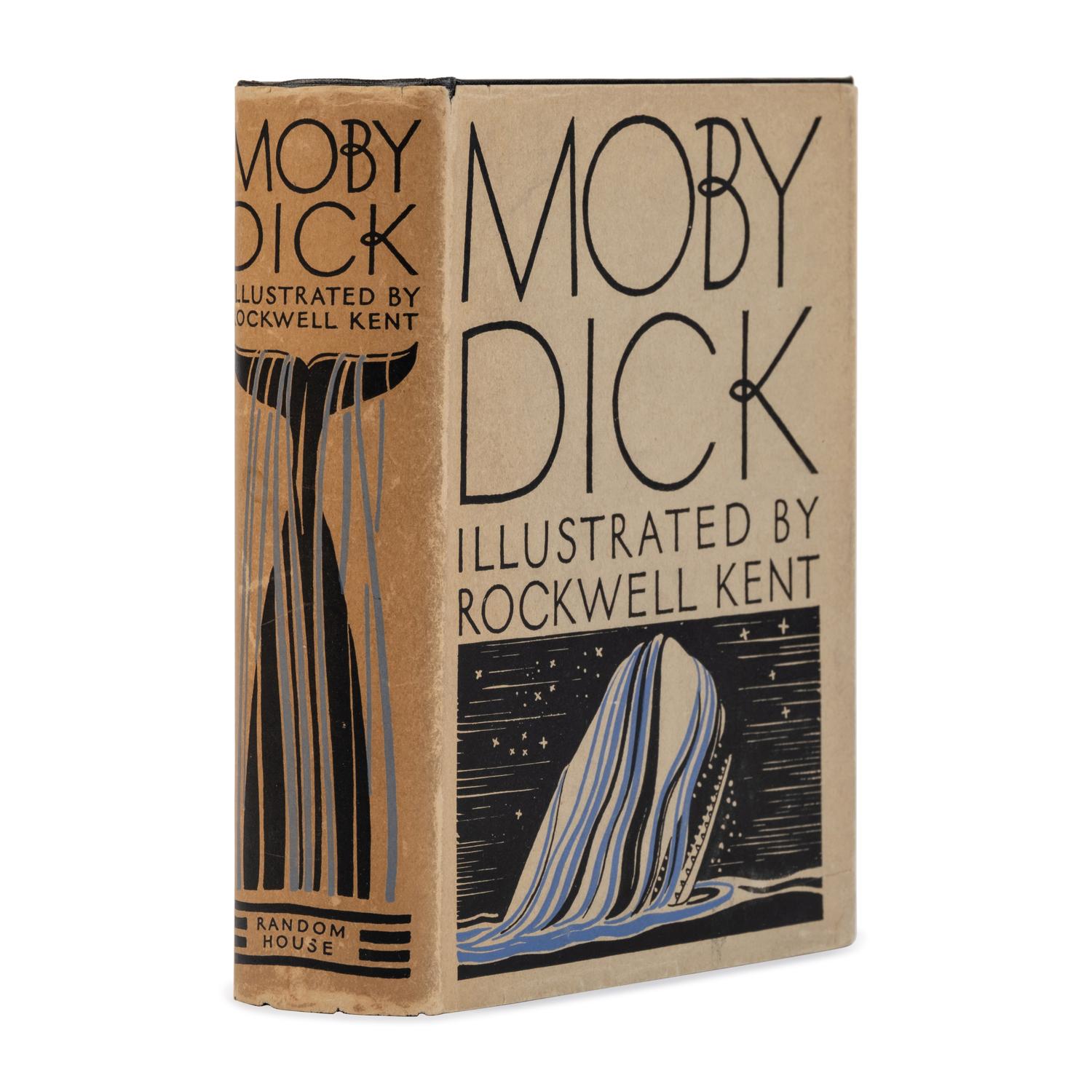 [Kent, Rockwell (1882-1971), illustrator]. -- Melville, Herman (1819-1891). Moby Dick; Or, the Whale . New York: Random House, 1930.