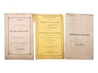 [SLAVERY, ABOLITION & EMANCIPATION]. A group of 40 antebellum and Civil War-era pamphlets on enslavement, abolition, emancipation, and colonization, comprising: