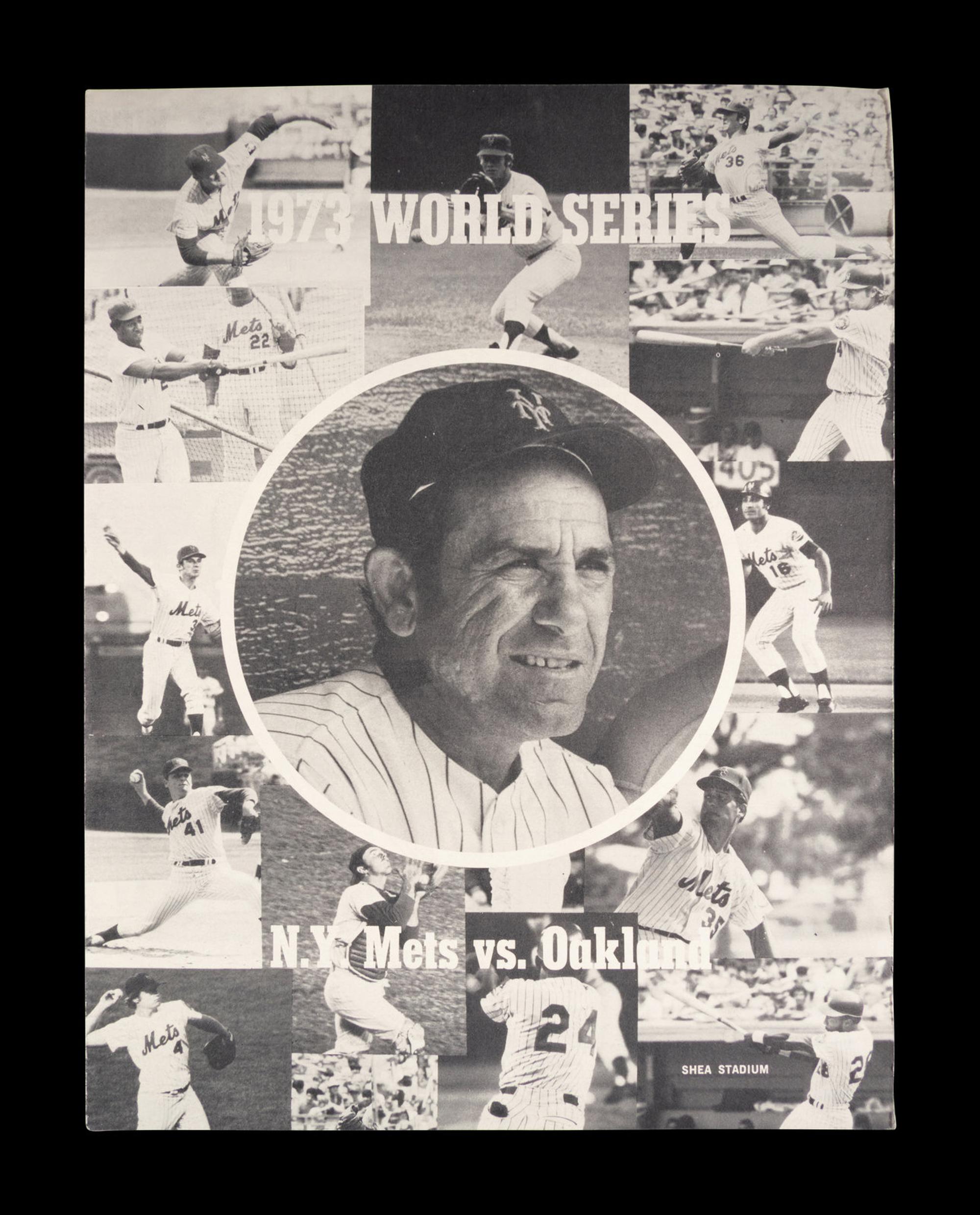 A Group of 1973 New York Mets World Series Shea Stadium Items,