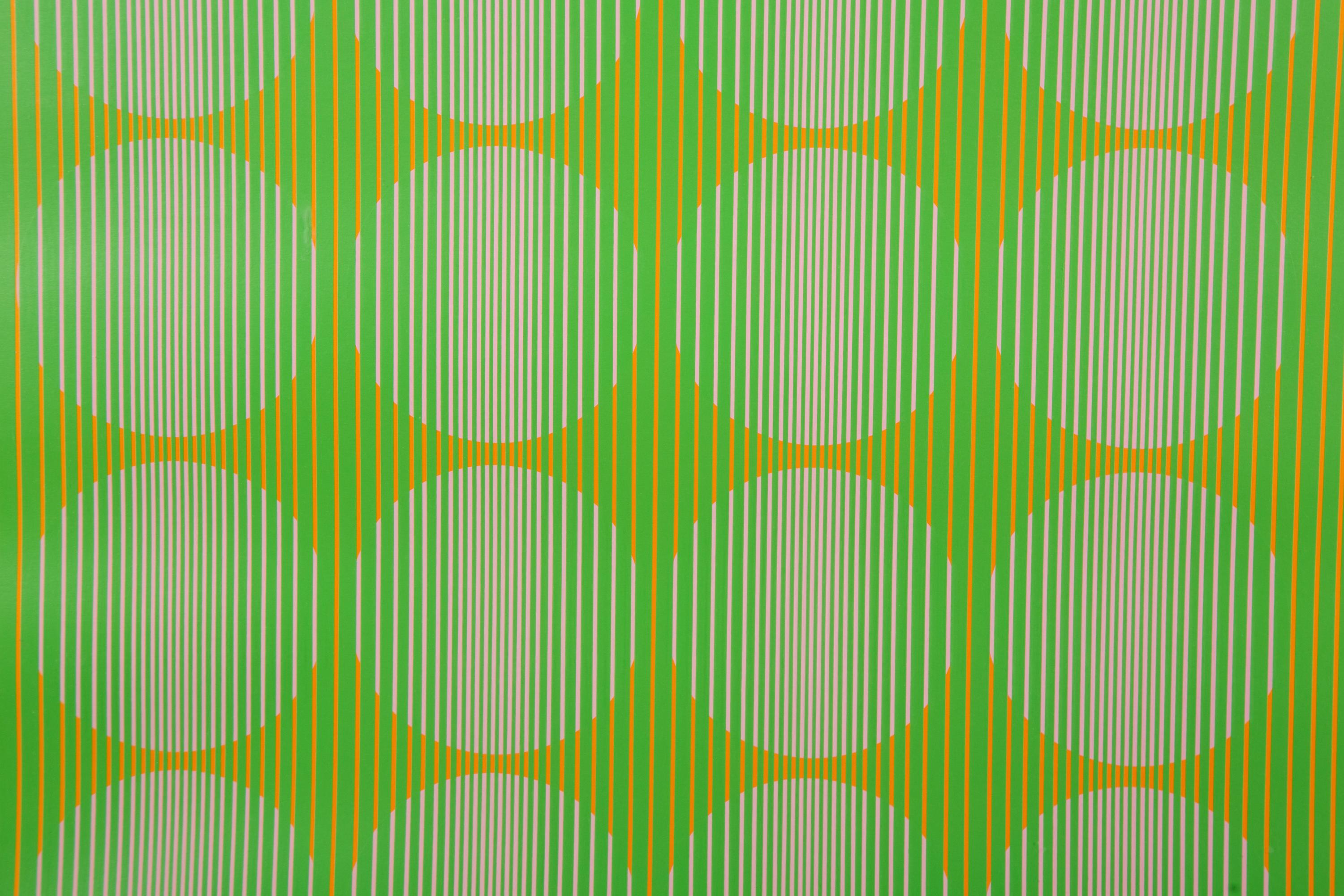 Untitled (Green and orange)