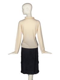 Two Chanel Sweaters and One Chanel Skirt with Belt