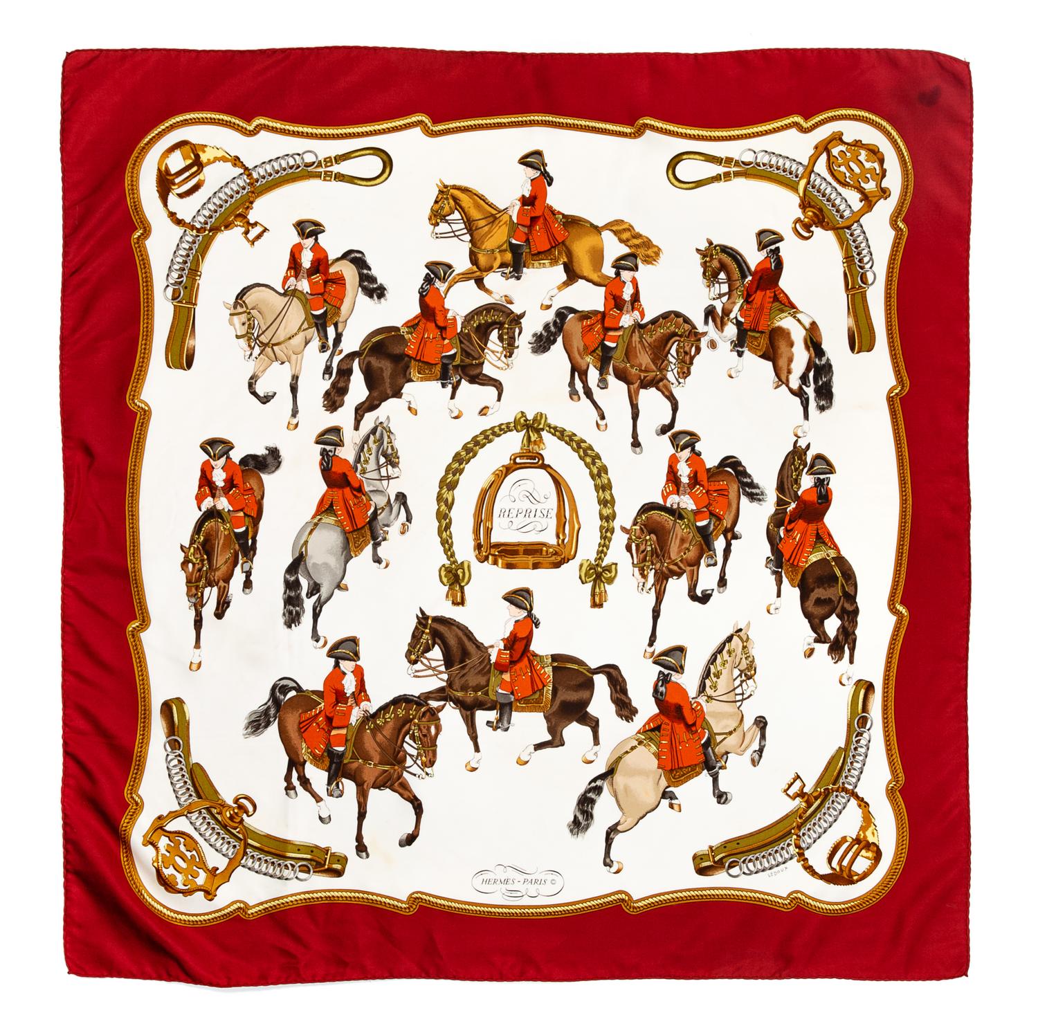 An Hermès 90cm Silk Scarf, 36" x 36".