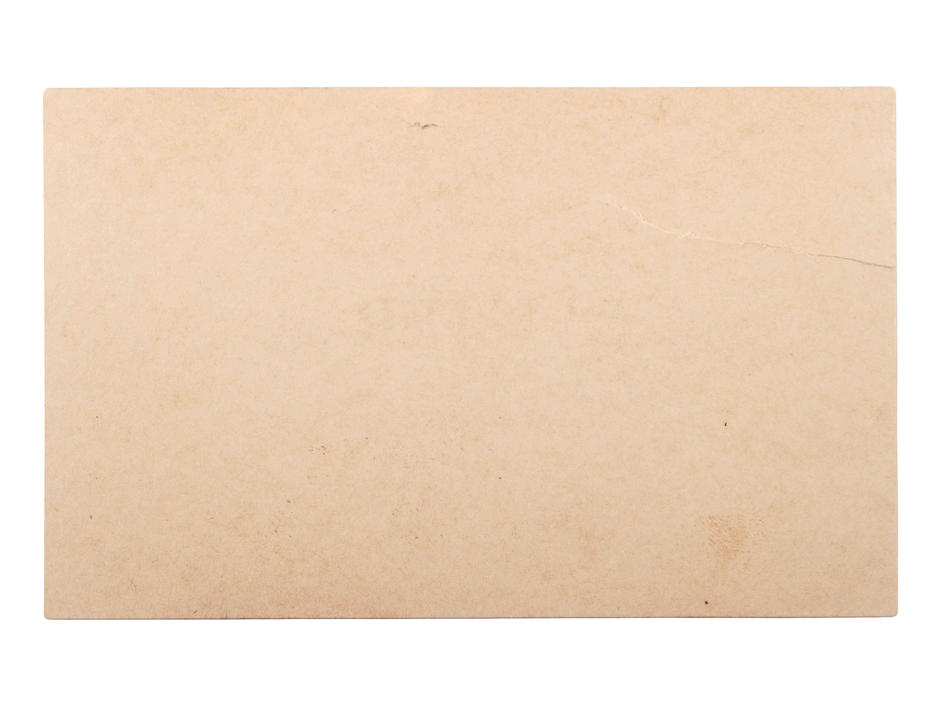 [WESTERN AMERICANA]. The Dexter Saloon . Business card identified to Wyatt Earp and C.E. Hoxsie.