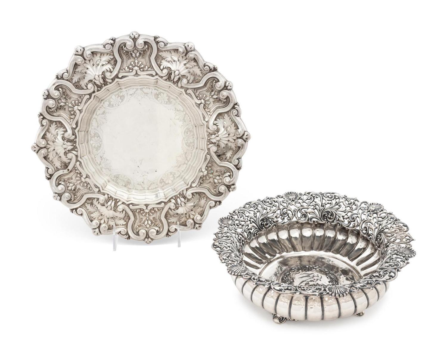 A Collection of English and American Silver-Plate Serving Articles