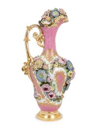 A Jacob Petit Porcelain Ewer