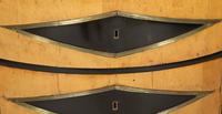 A Russian Neoclassical Part-Ebonized Birch Bowfront Commode
