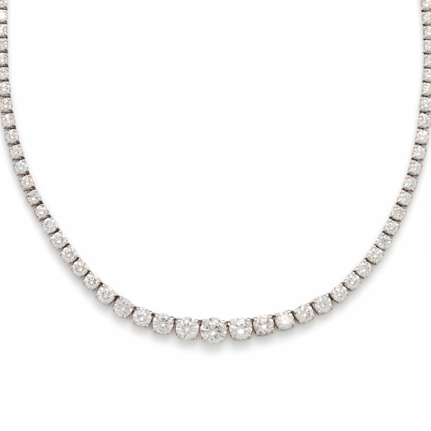 DIAMOND RIVIÈRE NECKLACE