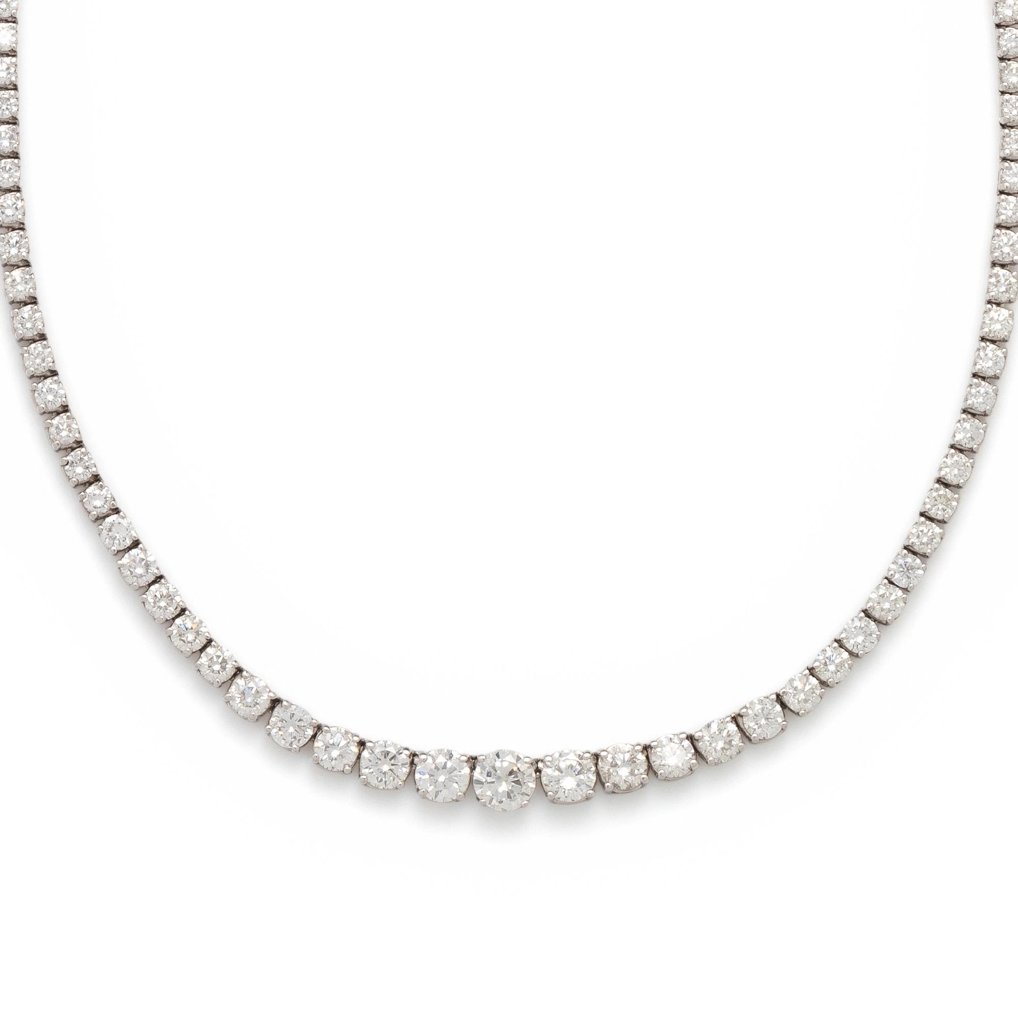 DIAMOND RIVIÈRE NECKLACE
