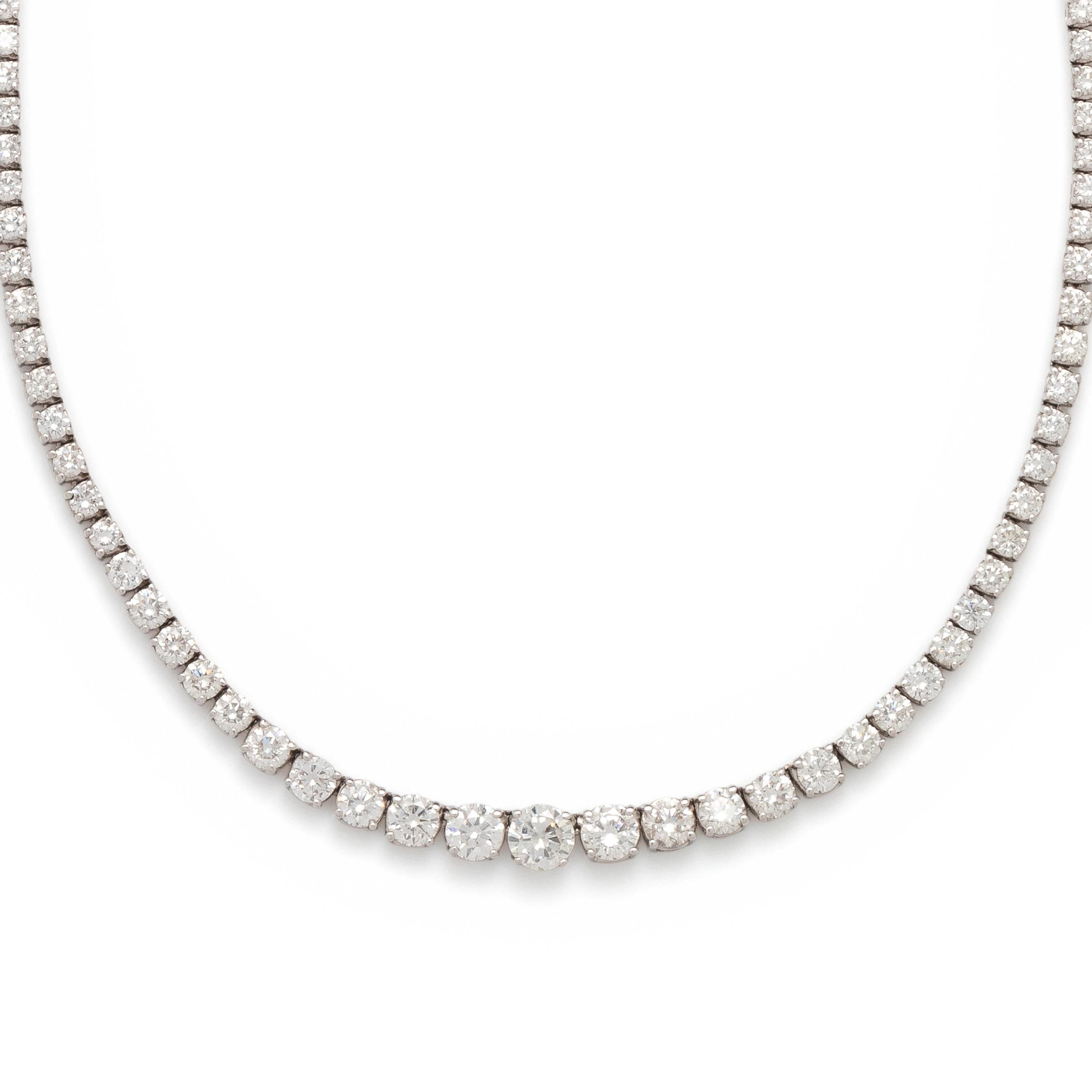 DIAMOND RIVIÈRE NECKLACE