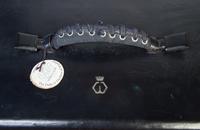 A Duchess of Windsor Goyard Travel Jewelry Case, 17" x 9" x 9".