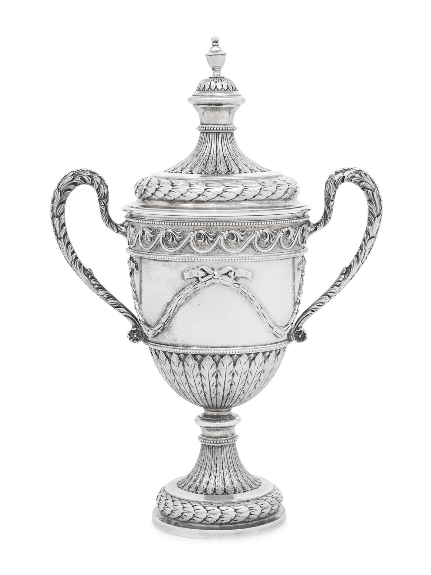 An English Silver Cup and Cover
