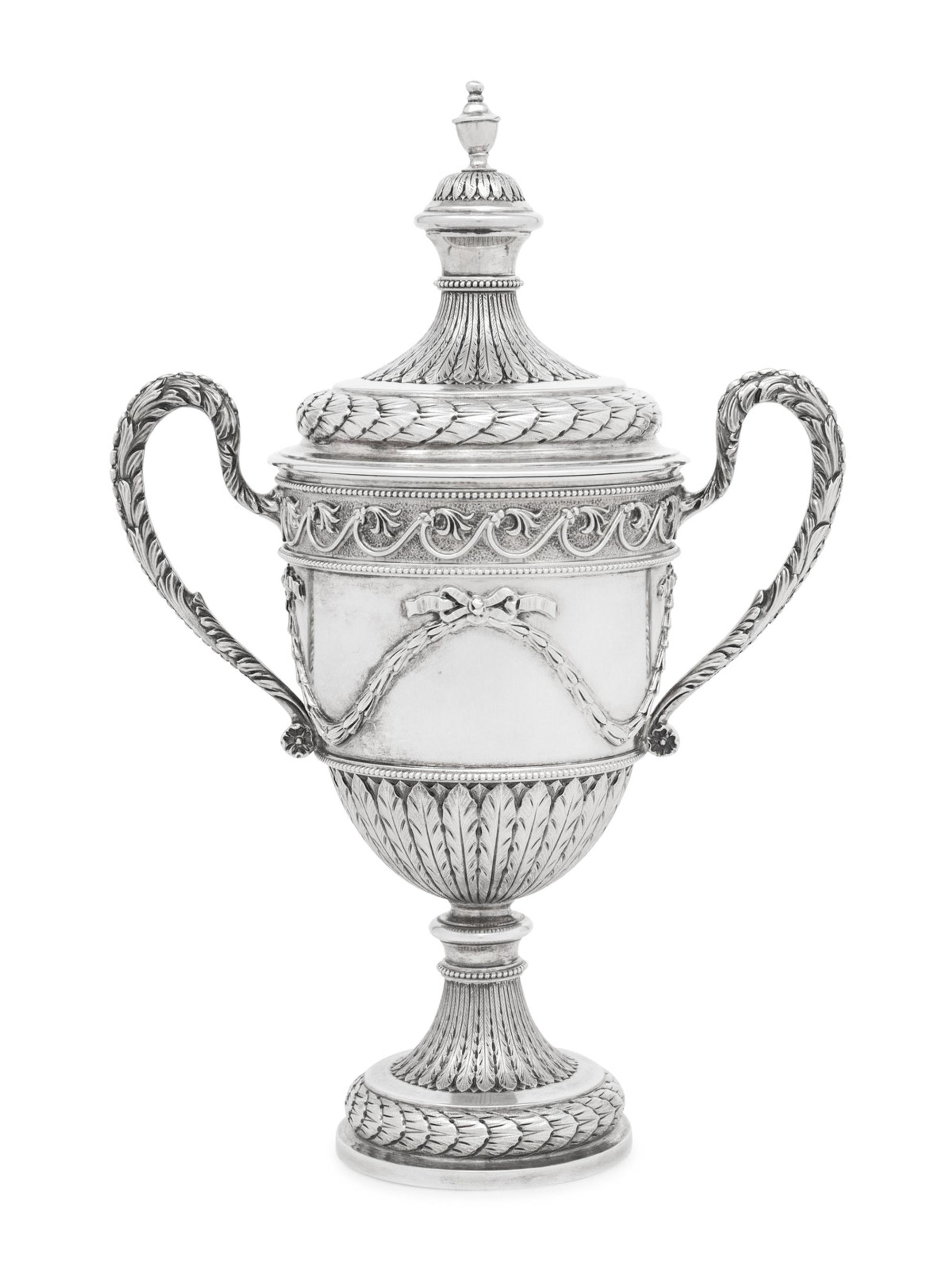 An English Silver Cup and Cover