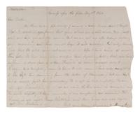[CIVIL WAR]. Letter written by Private Thomas H. Capern, Co. E, 4th New Jersey Infantry, regarding the Battles of Wilderness and Spotsylvania. "Camp upon the field," 15 May 1864.