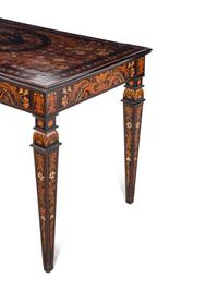 A North Italian Marquetry Center Table