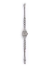 HAMILTON, DIAMOND WRISTWATCH