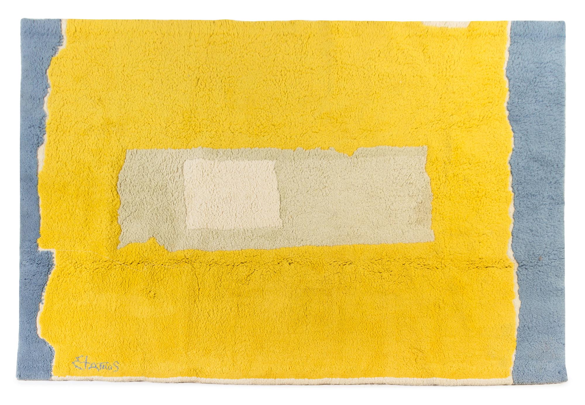Theodoros Stamos, (American/Greek, 1922-1997), Untitled tapestry, after Mark Rothko