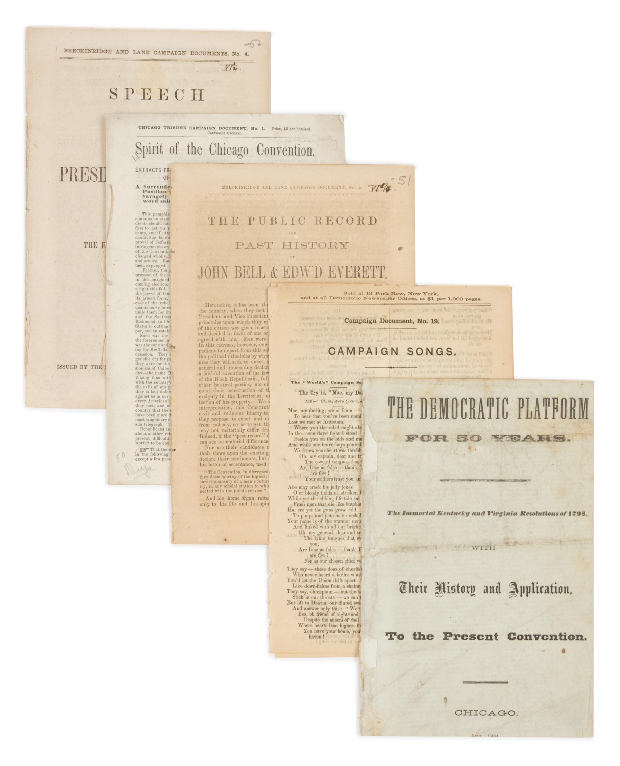 [POLITICAL CONVENTIONS AND CAMPAIGNS]