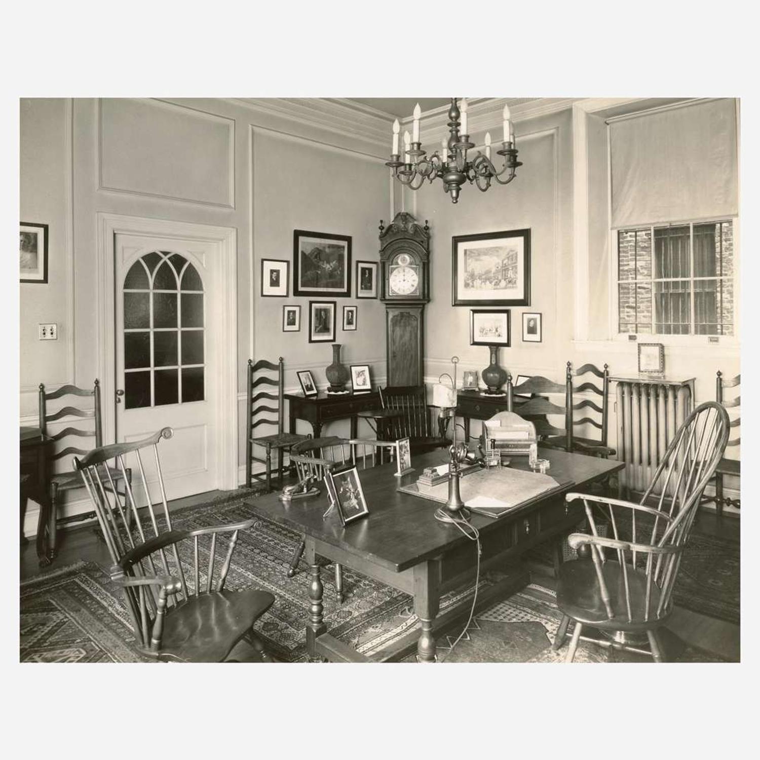 A collection of fifteen photographs of the collection of Howard Reifsnyder Charles Whitenack (active 1920-1956) and James L. Dillon & Co., Philadelphia, PA, circa 1927-1928