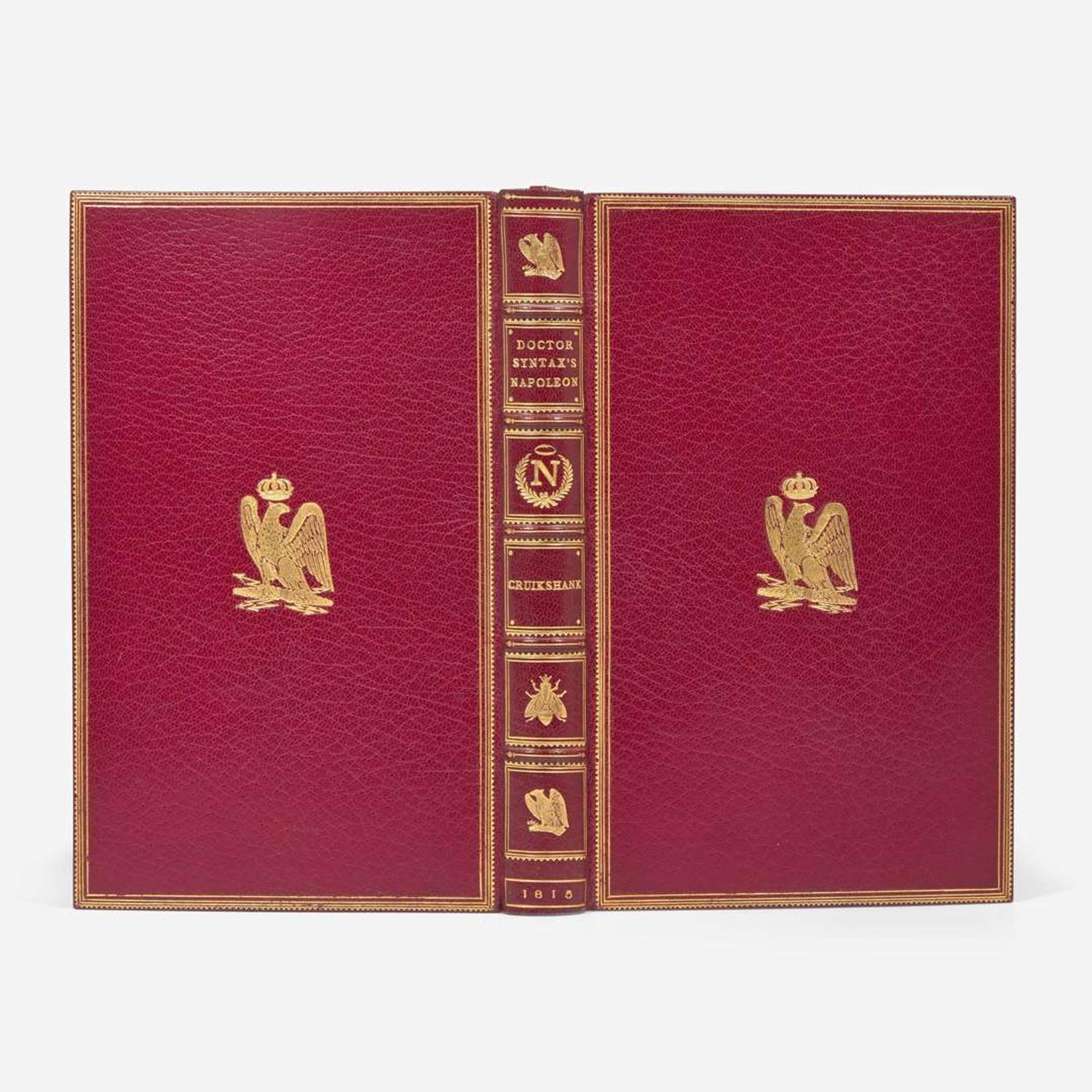 [Bonaparte, Napoleon] [Cruikshank, George] (Combe, William) The Life of Napoleon, a Hudibrastic Poem in Fifteen Cantos, by Doctor Syntax