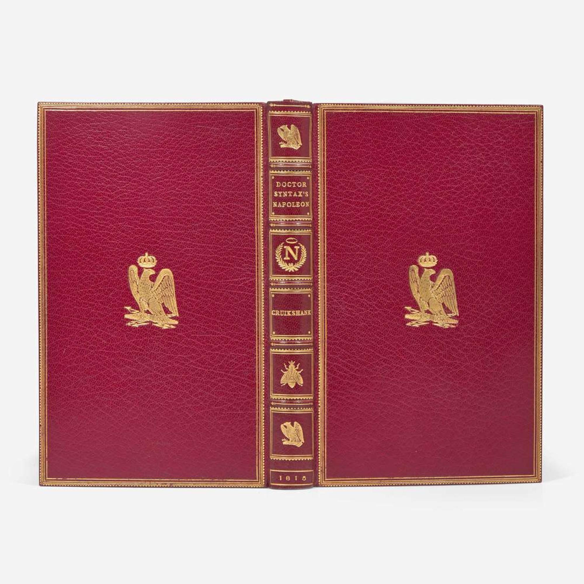 [Bonaparte, Napoleon] [Cruikshank, George] (Combe, William) The Life of Napoleon, a Hudibrastic Poem in Fifteen Cantos, by Doctor Syntax